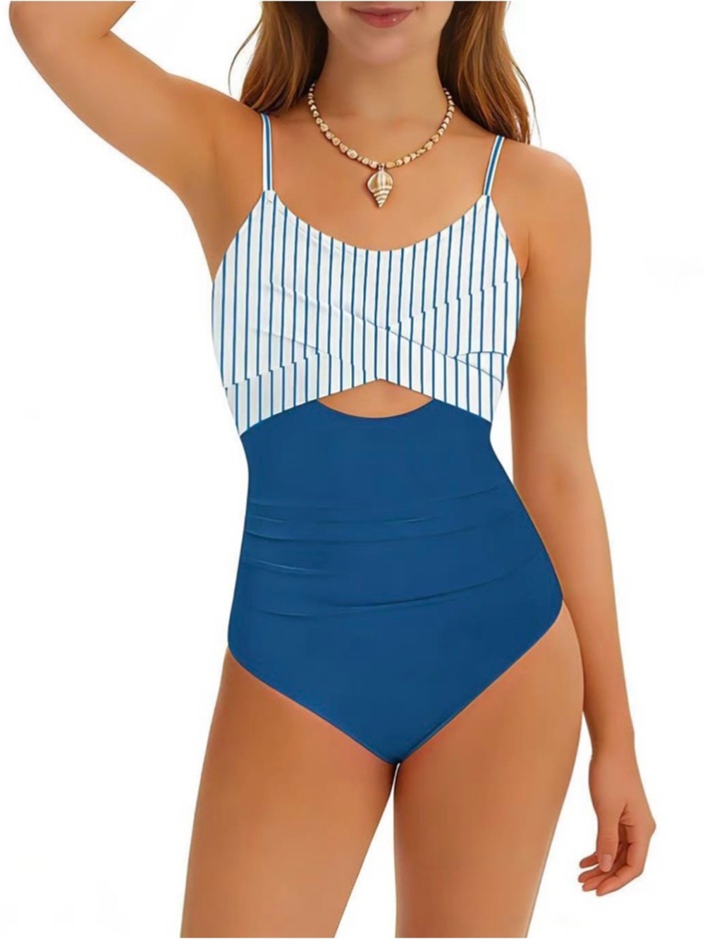 Lifepushes Girl Swimsuit  size 12/14 Girl Swimsuit One Piece Bathing Suit
